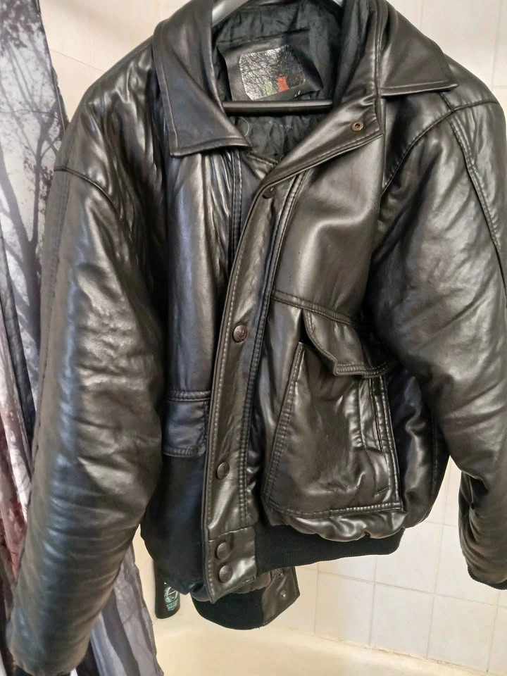 Men's Valentino Genuine Leather Varsity style 80s jacket XL - photo 3