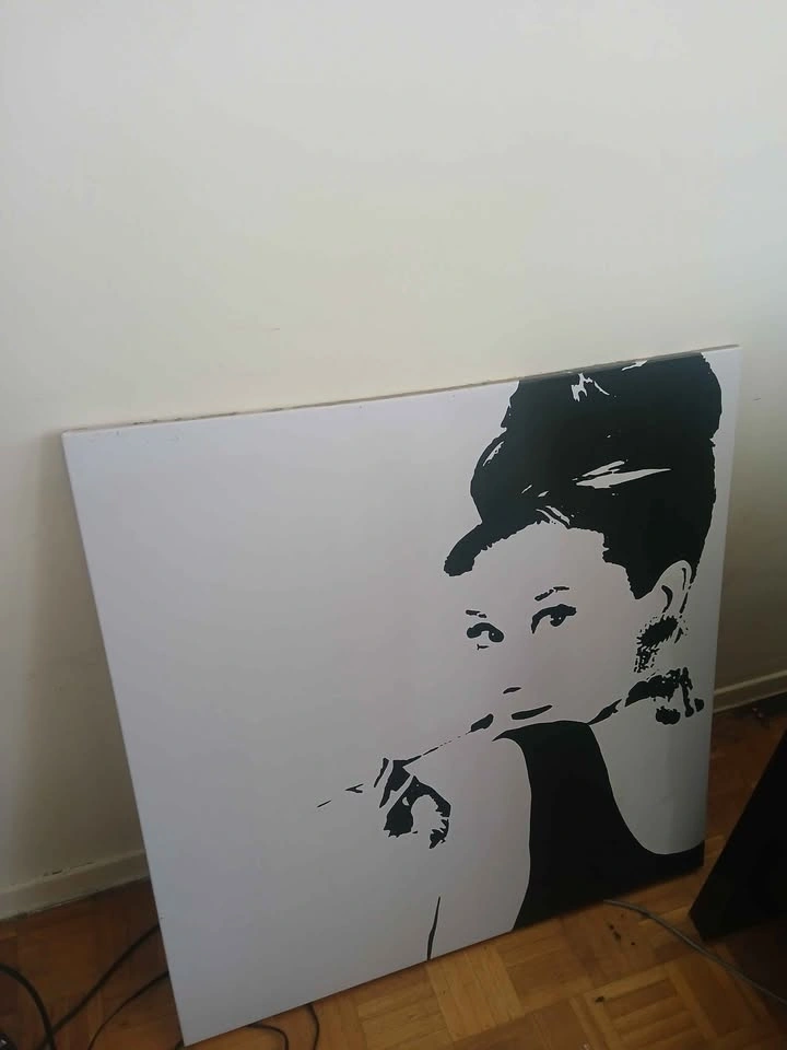 Audrey Hepburn wall canvas art print - photo 2