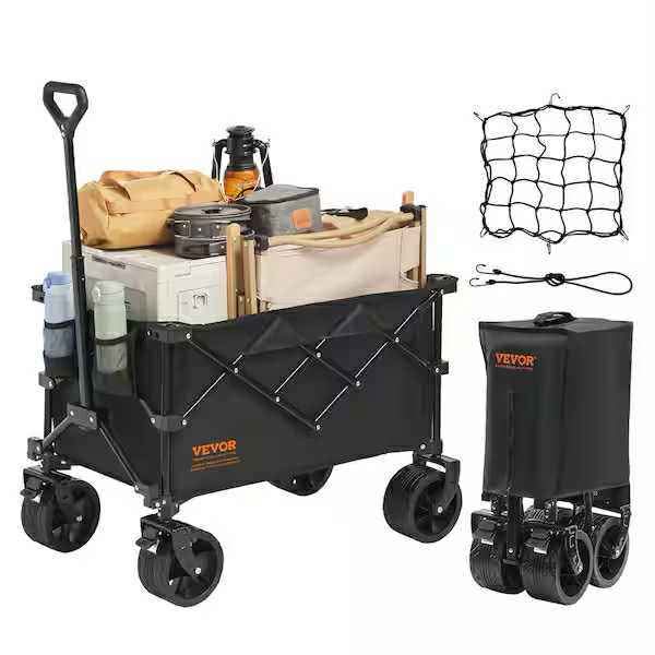 Steel Garden Cart Collapsible Folding Wagon - photo 4