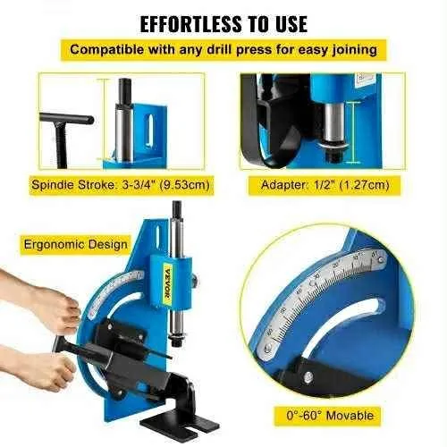 VEVOR Pipe Tubing Notcher thumbnail