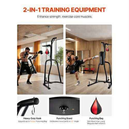 VEVOR 2 in 1 Heavy Duty Punching Bag