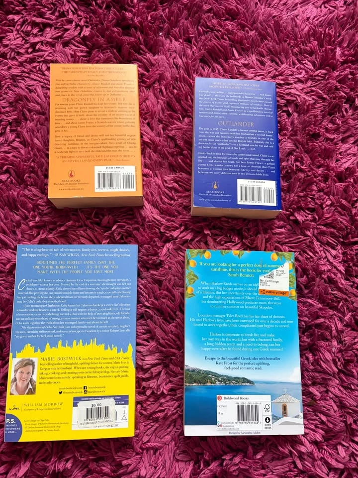 Outlander, Dragonfly in Amber, & Other Book Bundle - photo 2