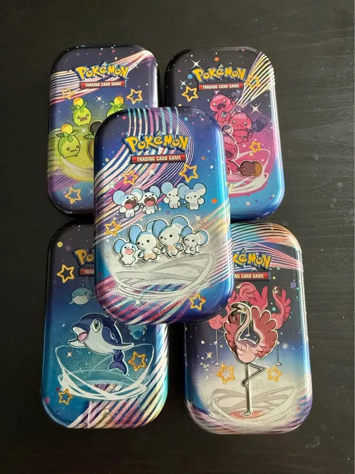 Pokémon cards for sale with tin image indicator(2)