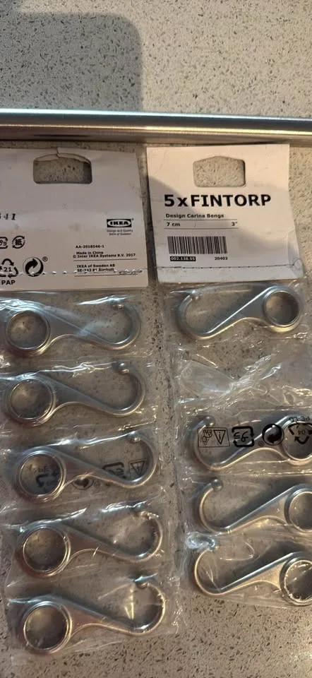 Utensil rod and hooks image indicator(2)