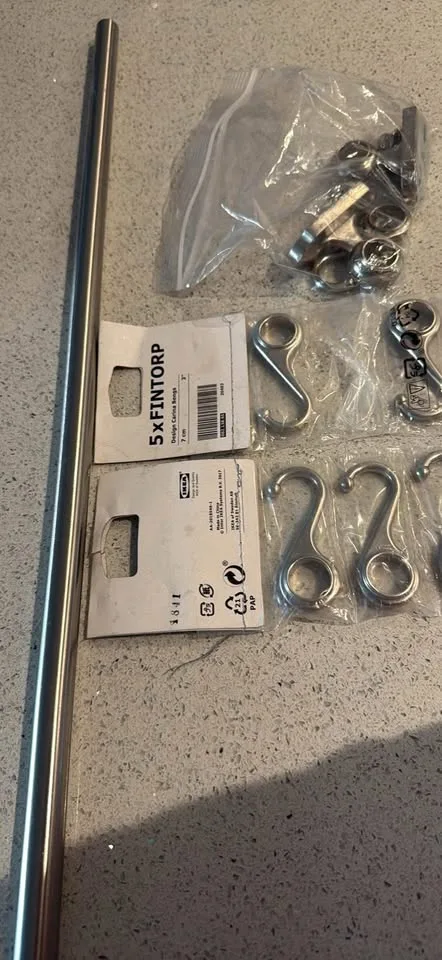 Utensil rod and hooks image indicator(3)