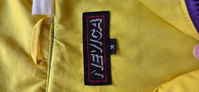 Nevica Premiere Neige Yellow 80's Neon Purple Ski Jacket - photo 3