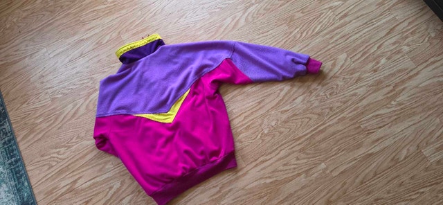 Nevica Premiere Neige Yellow 80's Neon Purple Ski Jacket - photo 4