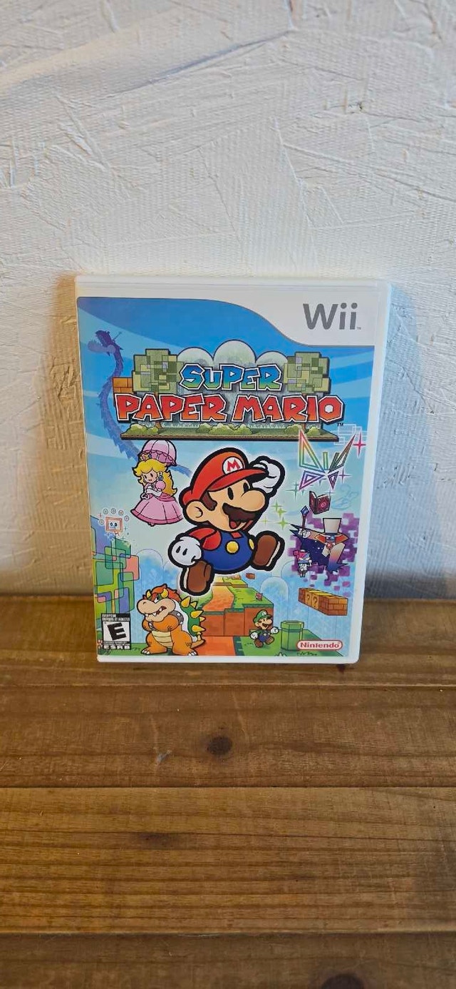 Super Paper Mario Nintendo Wii