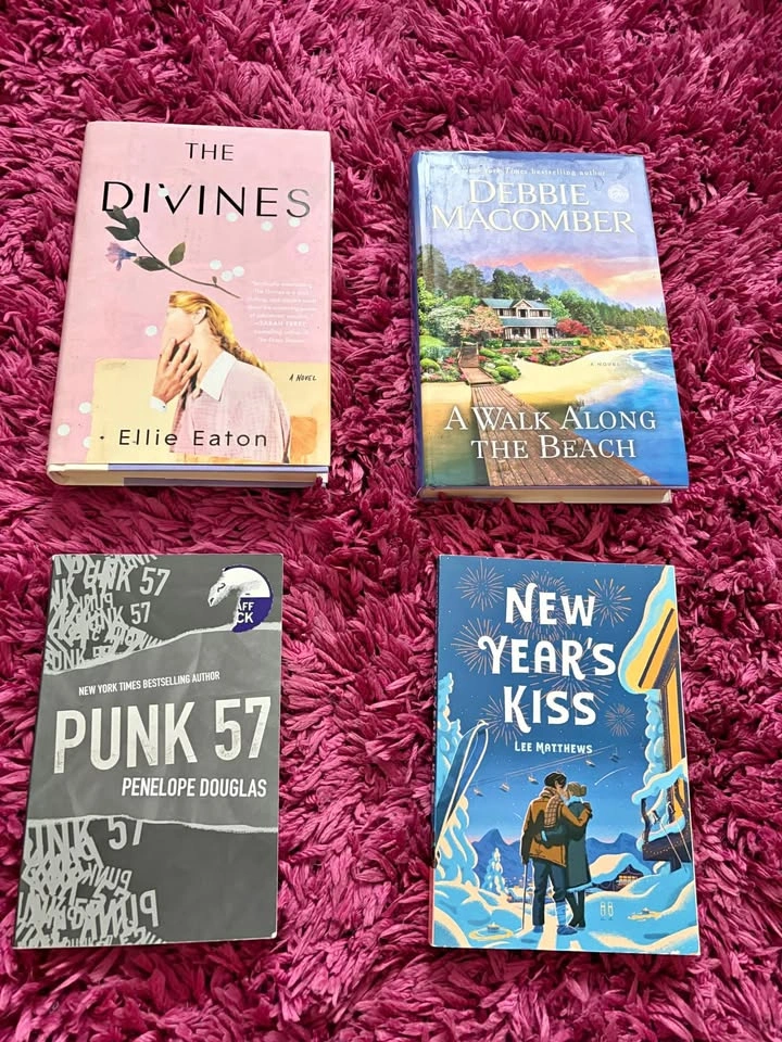 Book Bundle: The Divines, A Walk Along The Beach, Punk 57, and N