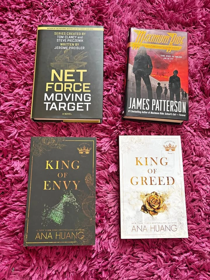 Book Bundle: Net Force, Maximum Ride, King of Envy, King of Gree