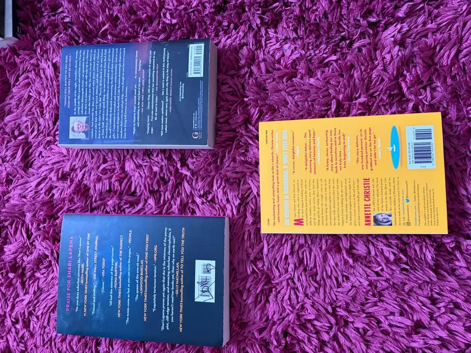 Stephen King, Shari Lapena, and Annette Christie Books - photo 2
