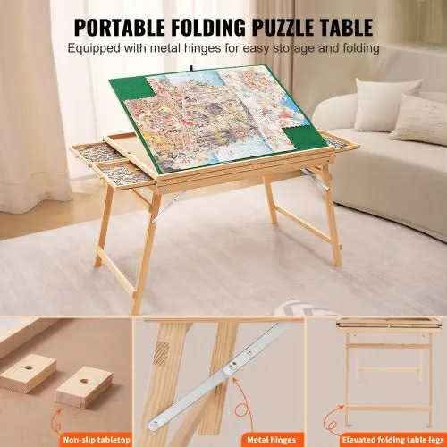 VEVOR 1500 Piece Puzzle Table - photo 2