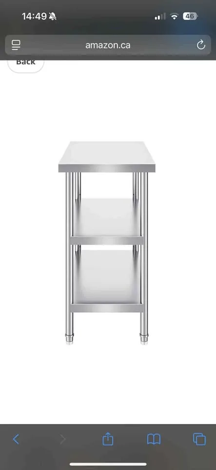 VEVOR Stainless Steel Food Prep Table image indicator(2)