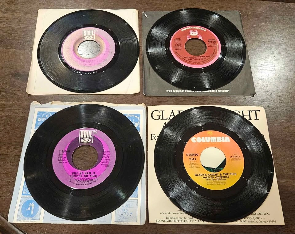 4 Gladys Knights & The Pips 45 RPM 7" Soul Vinyl Records - photo 3
