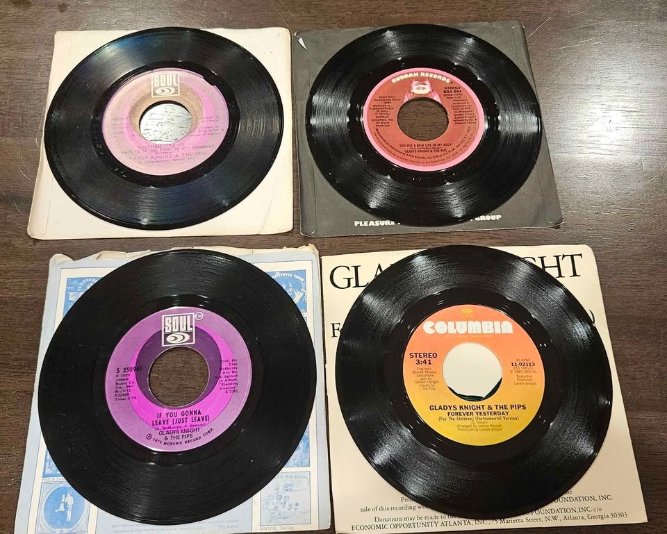 4 Gladys Knights & The Pips 45 RPM 7" Soul Vinyl Records - photo 4