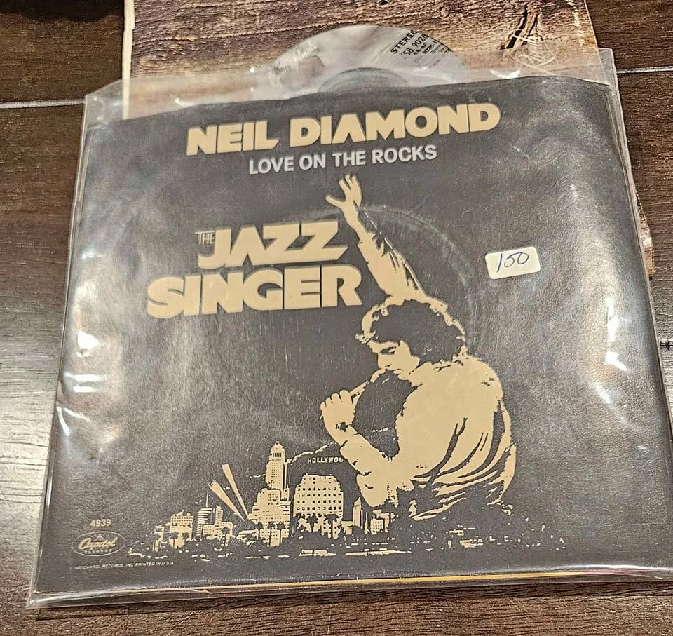 4 Neil Diamond 45 RPM UNI Records Capitol Columbia Singles - photo 5
