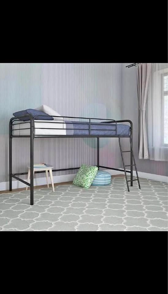 DHP Twin Metal Loft Bed
