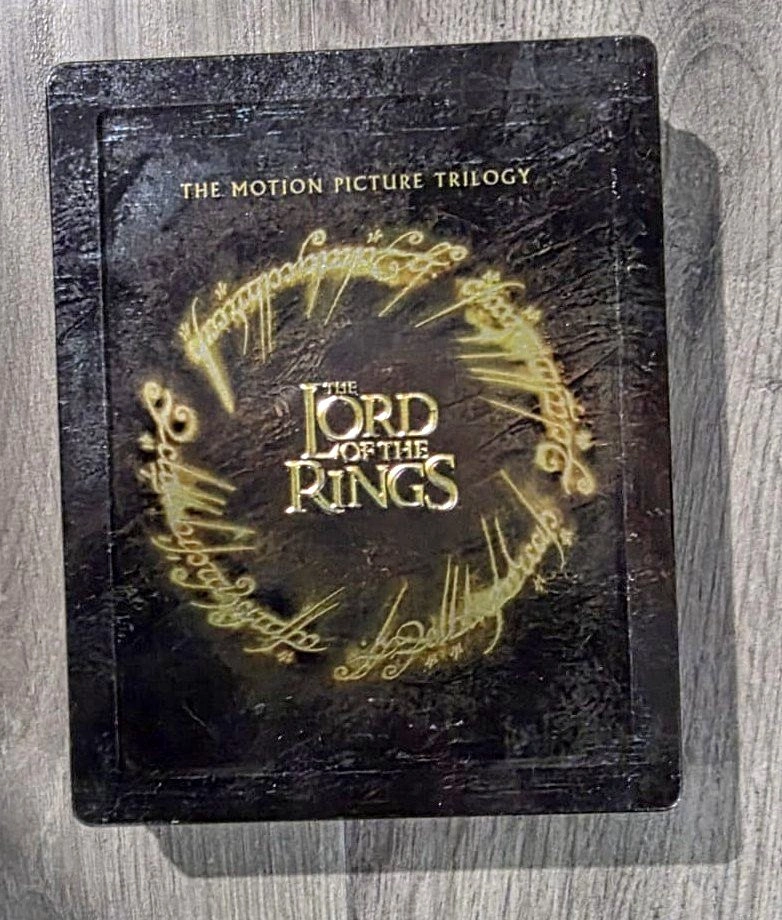 The Lord of the Rings Motion Picture Trilogy Blu-ray SteelBook