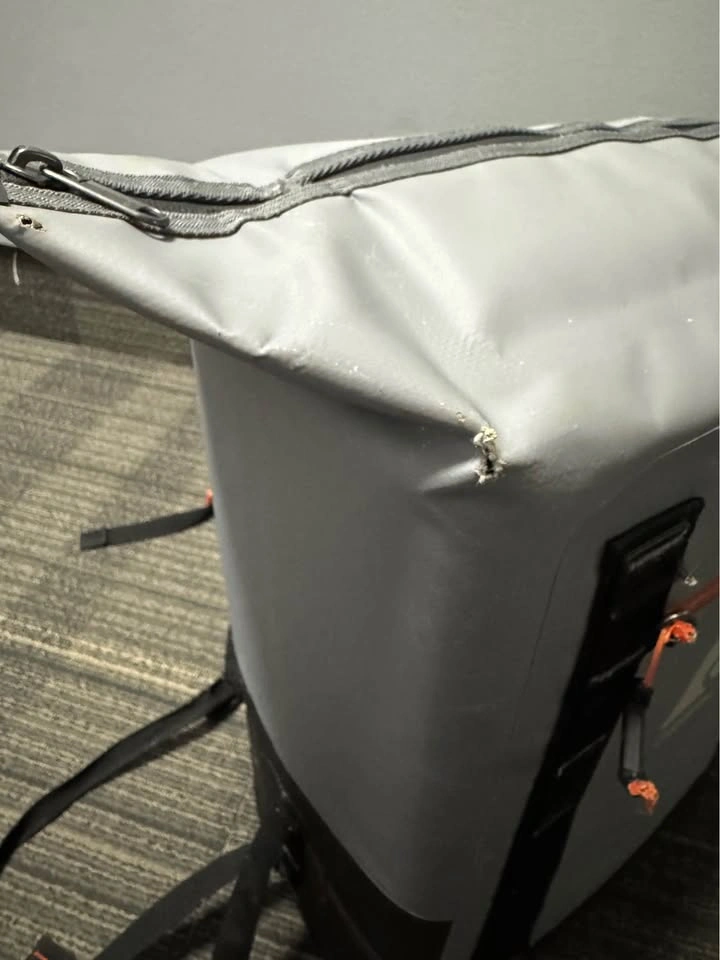Ozark Trail 24-Can Insulated Cooler Backpack – Gray/Orange - photo 5