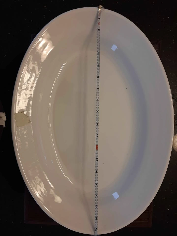 Large Oval Ceramic Fruit Platter - photo 4