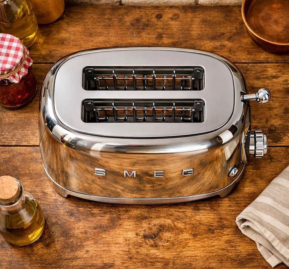 Smeg 2-Slice Toaster - Used Only Once - Moving Sale