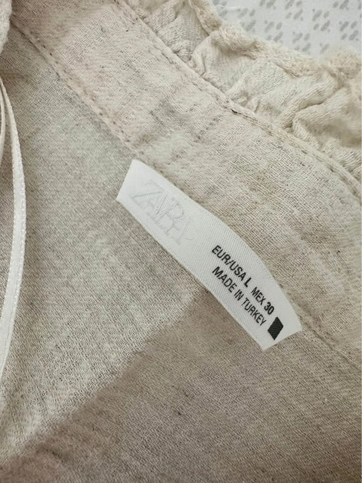 Large ZARA Embroidered Boho Blouse - photo 2