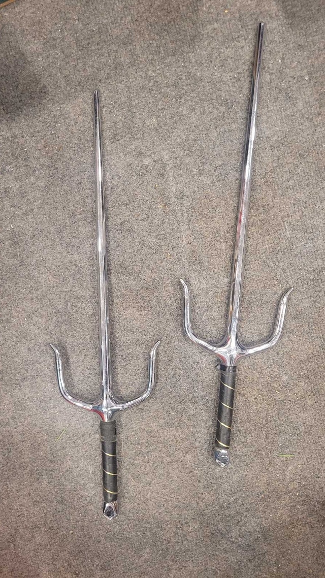 Sai - Heavy Chrome Steel Pair