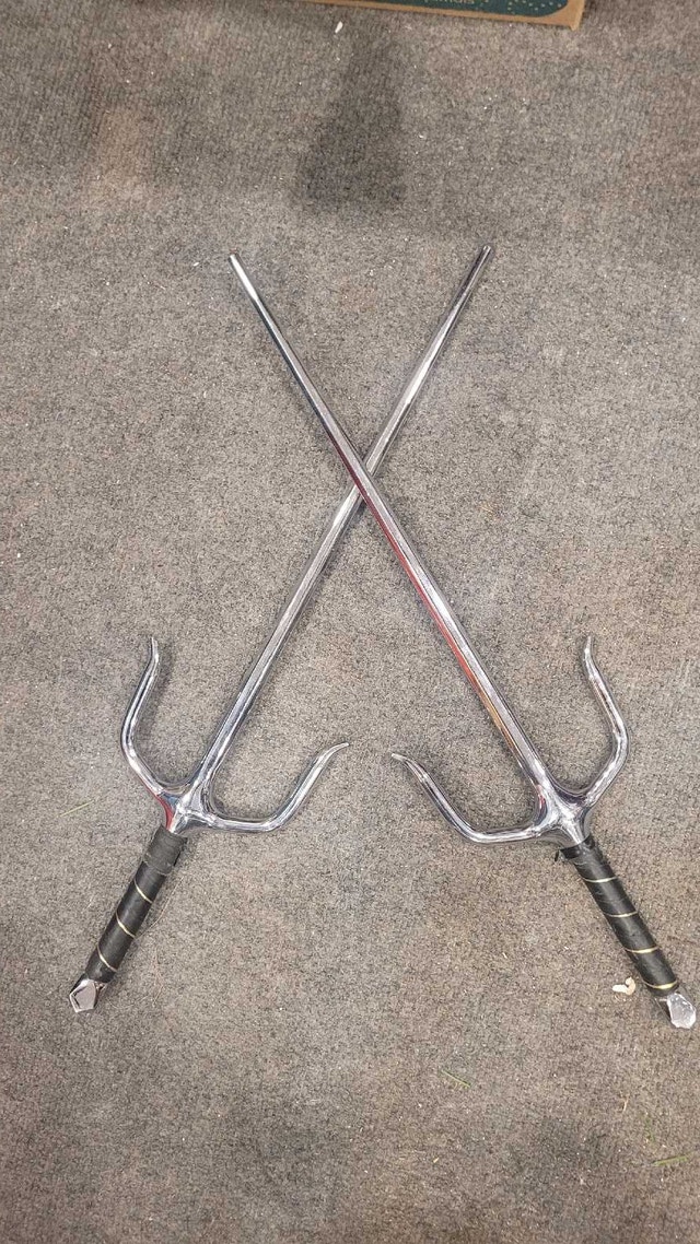 Sai - Heavy Chrome Steel Pair - photo 2