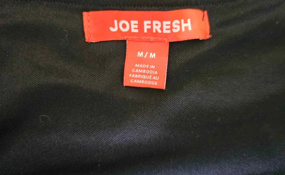 JOE FRESH Black Velvet Burnout Floral Slip Dress - Size M - photo 2