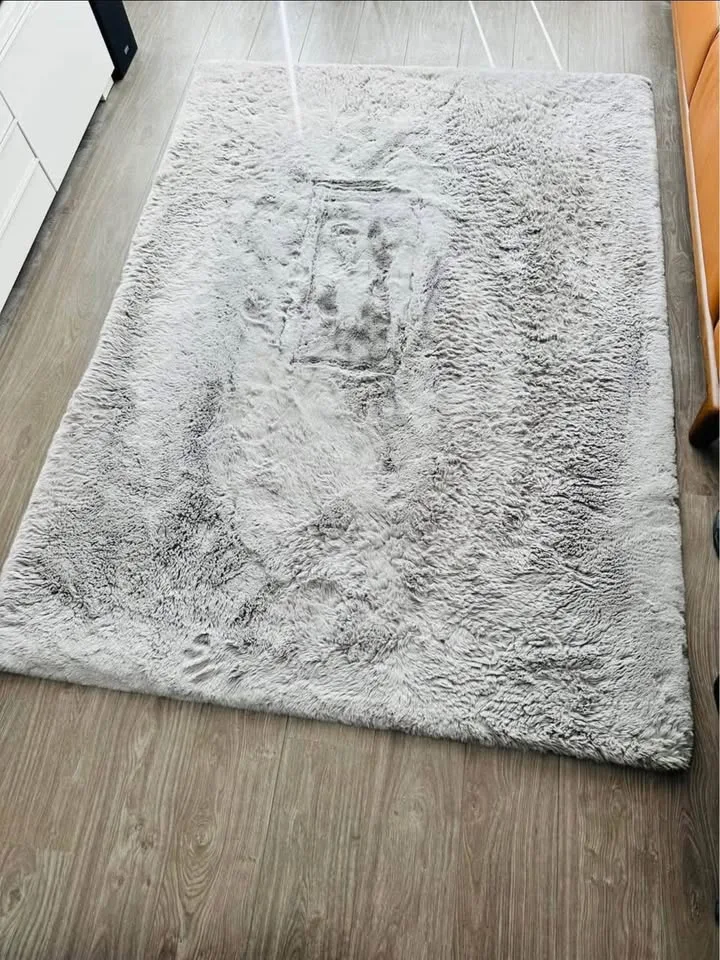 Coffee Table + Faux Fur Area Rug image indicator(5)