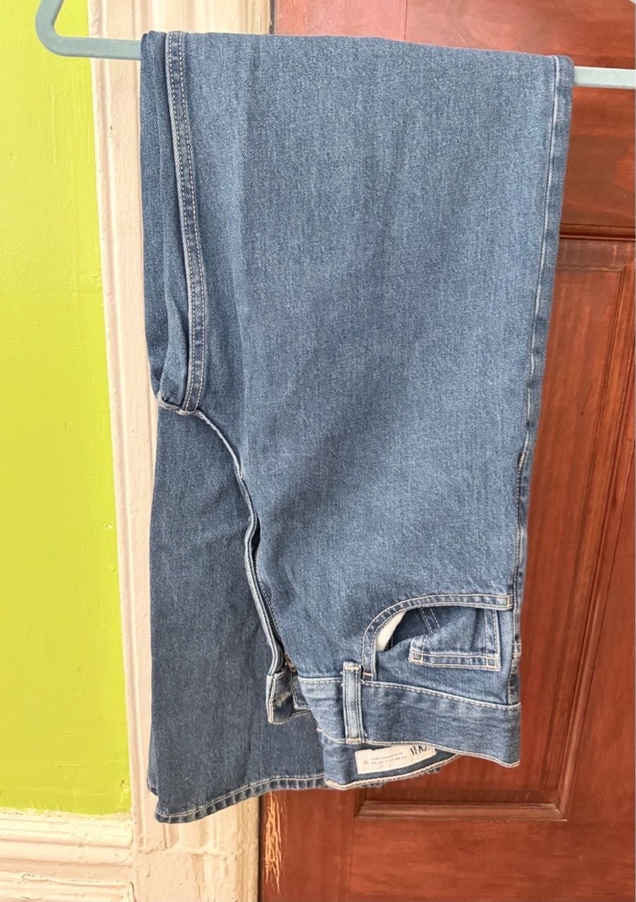 Zara Blue Denim Jeans Size EUR 34 - photo 2