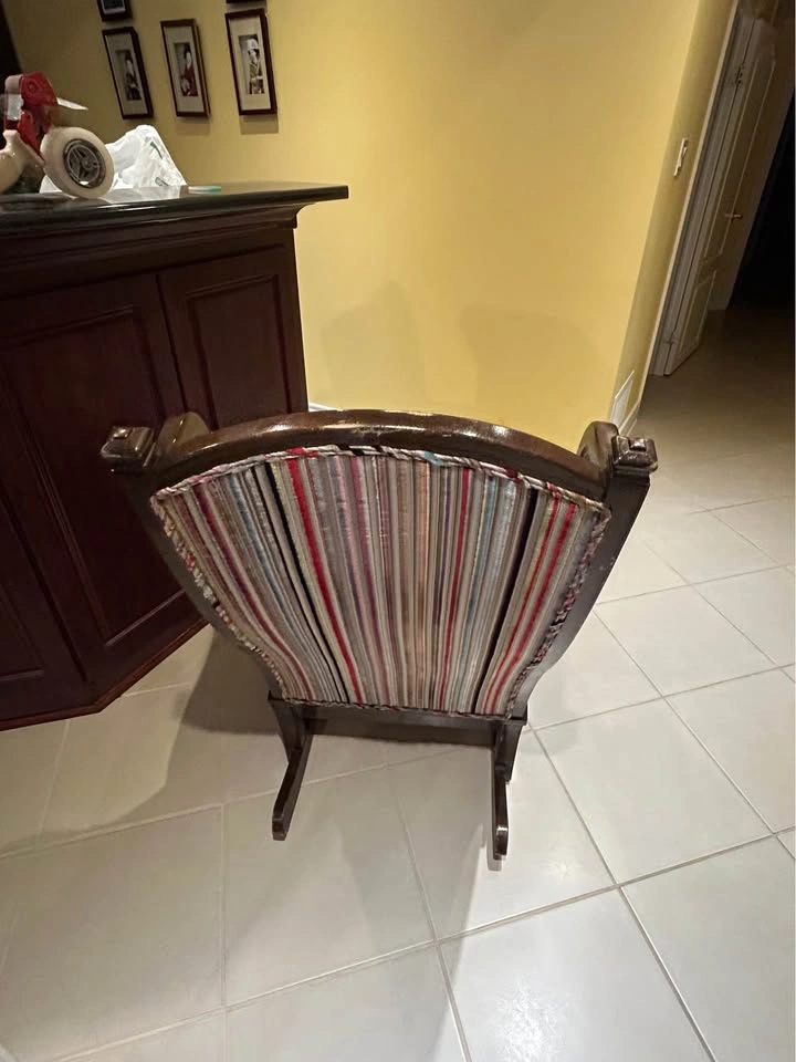 Vintage Solid Wood Rocking Chair - Bassett Furniture Industries - photo 4