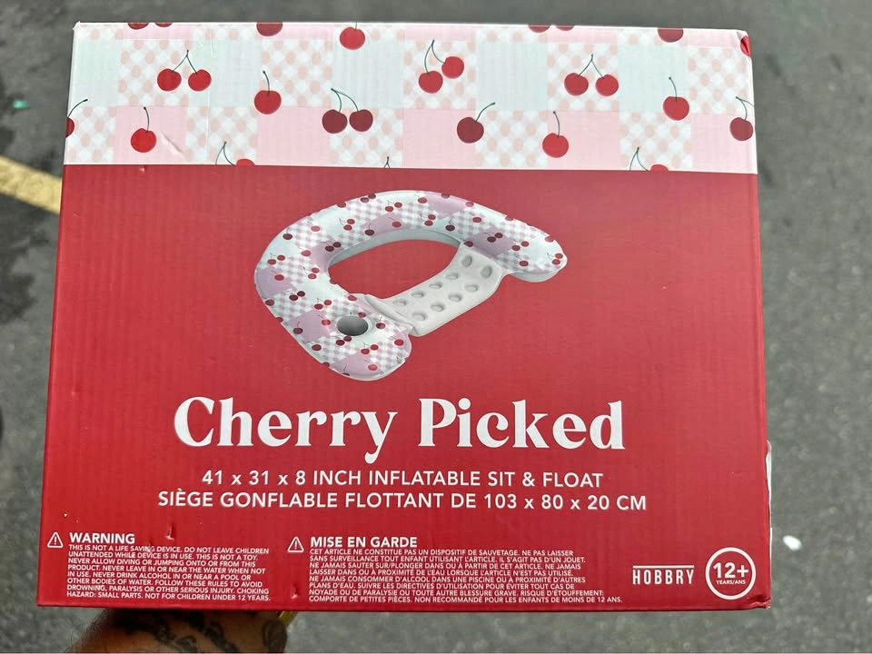 Hobbry Cherry Picked Inflatable Sit & Float