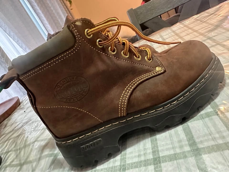 Roots Tuff Leather Boots Size 6 Women Unisex - photo 3