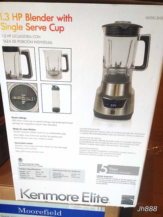 Kenmore Elite 1.3 HP Blender - photo 2