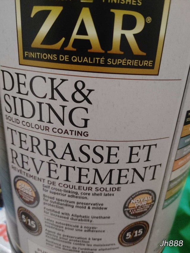 ZAR Deck & Siding Solid Colour Coating