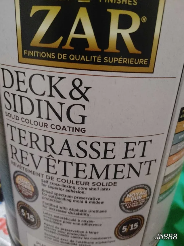 ZAR Deck & Siding Solid Colour Coating