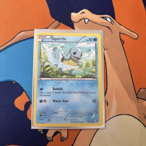 2013 Squirtle 14/101 Plasma Blast Regular NM - photo 3