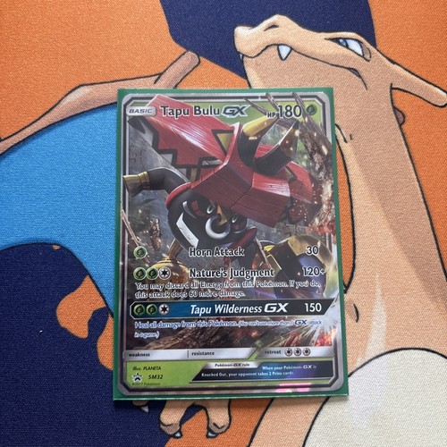 2017 Pokemon SM Black Star Promo Tapu Bulu GX #SM32 - photo 3