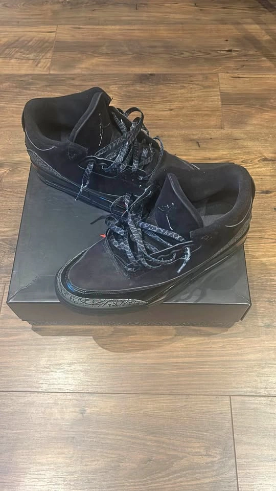 Jordan 3 Retro Black Cat Size 11