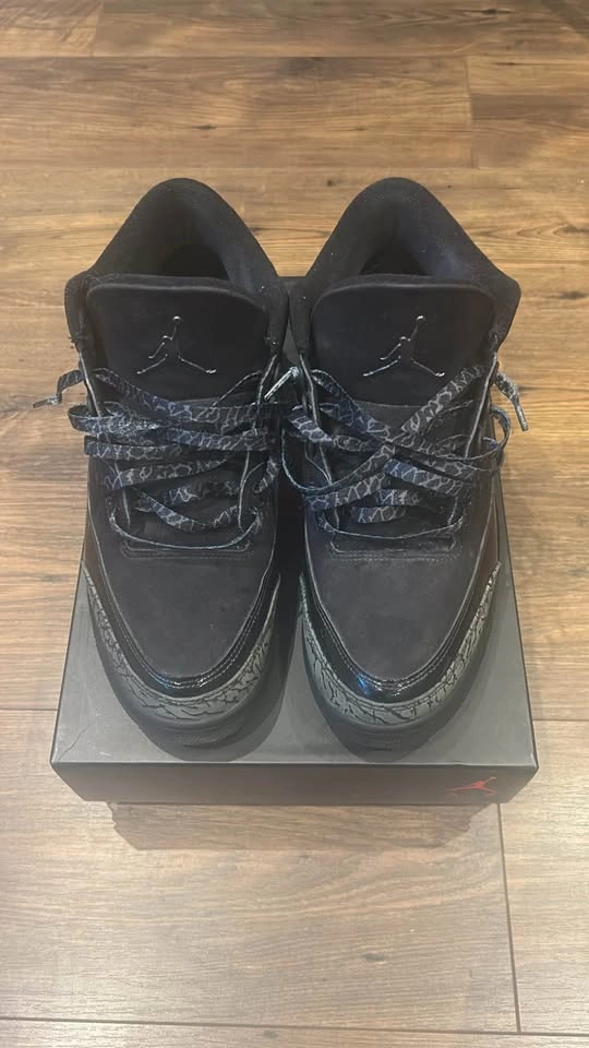 Jordan 3 Retro Black Cat Size 11 - photo 2