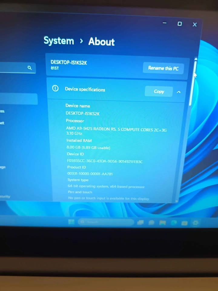Lenovo IdeaPad S145 AMD A9-9425 8GB RAM 256GB SSD Win 11 - photo 3