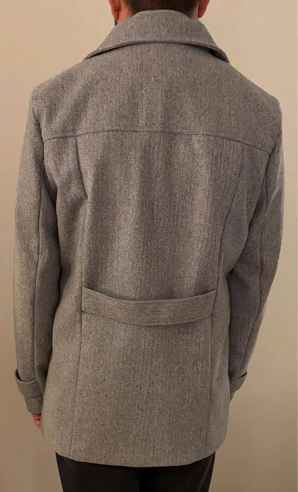 Grey Winter Dress Coat - photo 3
