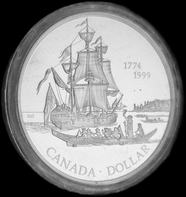 RCM 1774-1999 Silver Dollar, Juan Pérez Commemorative