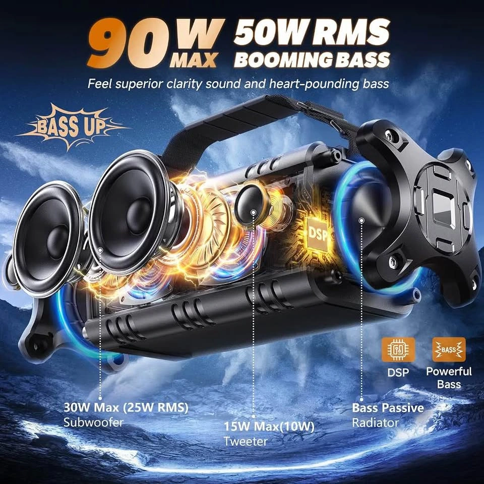 W-KING D8 Bluetooth Speaker - photo 2
