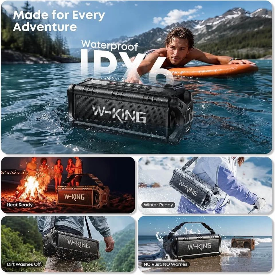 W-KING D8 Bluetooth Speaker - photo 3