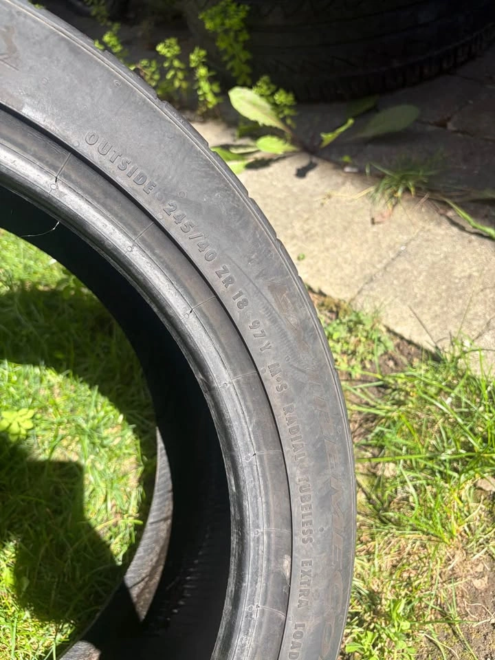 245/40/18 single tire continental extreme grip - photo 3