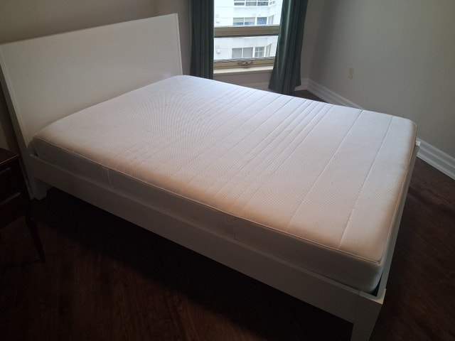 FREE! IKEA Queen Bed Frame and/or Mattress