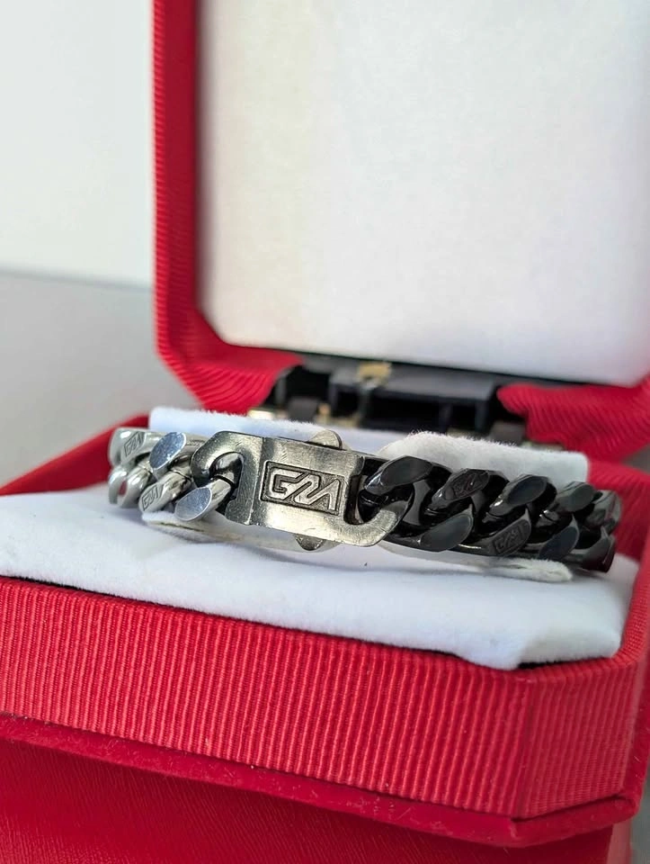 G2A Two-Tone Cuban Link Bracelet