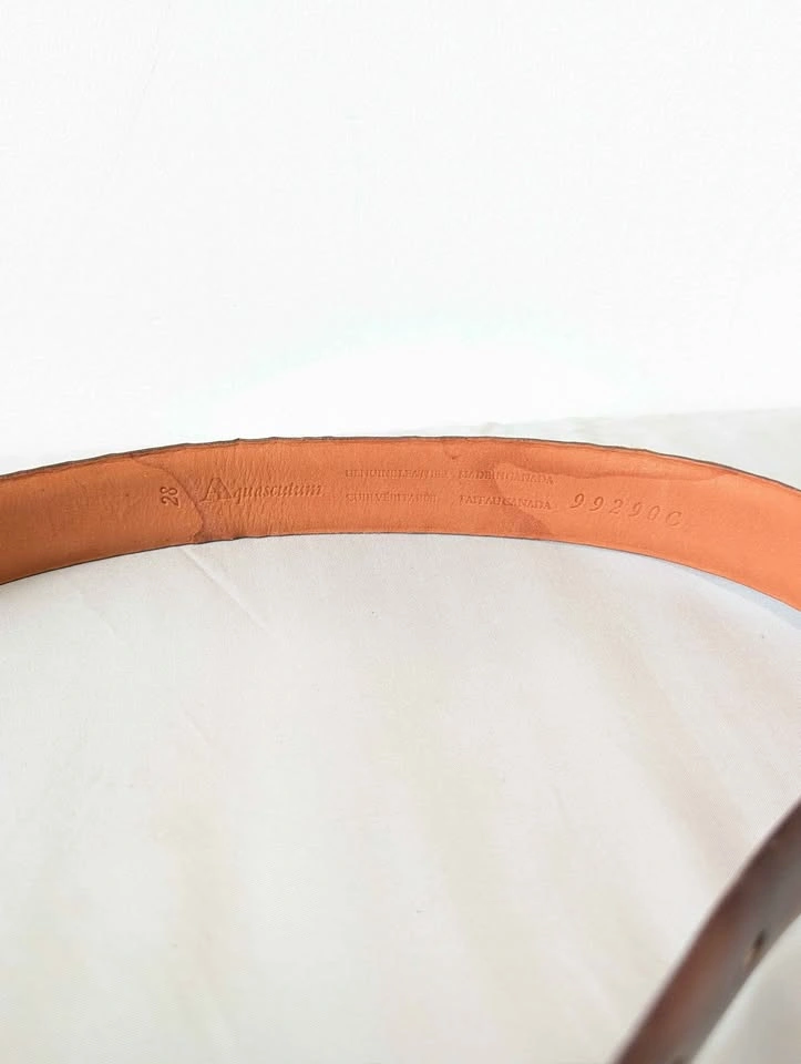 Aquascutum Leather Belt - photo 4